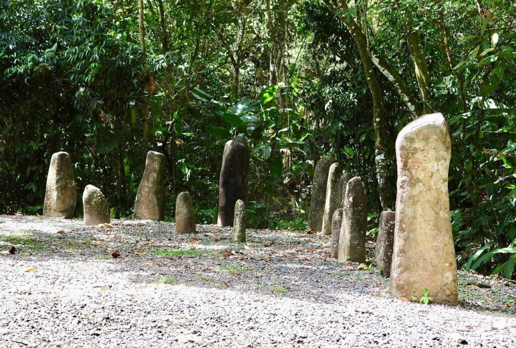 high stone shapes